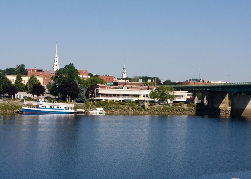 #98. Bangor, Maine (tie)